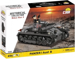 Set di costruzione carro Panzer I Ausf. B 1:28 – 654 pezzi