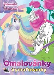 Album da colorare A4 Unicorni