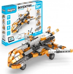 engino inventor shuttle – set di costruzione 5 modelli