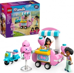 Lego Friends chiosco dello zucchero filato con scooter