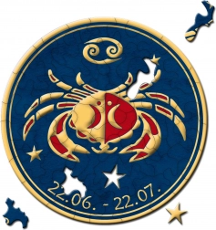 Puzzle rotondo Zodiaco – Cancro 33 pezzi