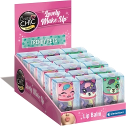 Balsamo labbra Crazy Chic a forma di gelato e muffin CLEMENTONI