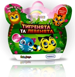 Sorpresa di peluche Doki Doki – tigri e leoni