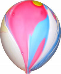 Palloncini gonfiabili 30 cm arcobaleno - set da 10 pezzi