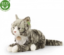 Rappa gatto delle foreste norvegesi di peluche 38 cm eco‑friendly