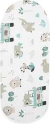Lenzuolino in cotone per passeggino NEW BABY Safari 35 × 75 cm