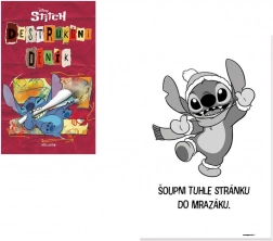 diario della distruzione Stitch tascabile 13 × 20 cm