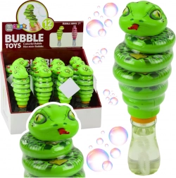 Giocattolo per bambini - Bolle di sapone Serpente 2in1 Verde