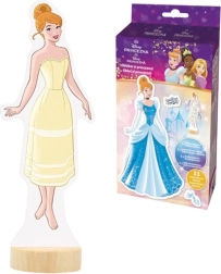 Vestire magnetico con libro da colorare DISNEY Principesse