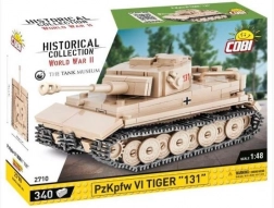 Set di costruzione carro armato PzKpfw VI TIGER 131 in scala 1:48