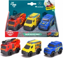 Veicolo di soccorso SOS Micro, 3 tipi Assortiti
