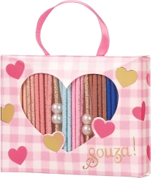 Scatola regalo con elastici per capelli - 24 pezzi