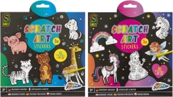 MOXY adesivi da grattare Mondo Arcobaleno