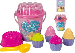 Androni set per la sabbia tortine – medio – Rosa