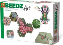 Set creativo Beedz Art Hex Botanica – mosaico esagonale con perline da stirare