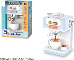 Macchina da caffè interattiva per bambini – blu a capsule