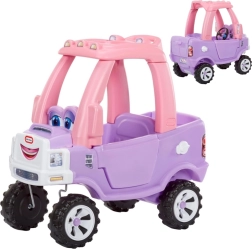 Little Tikes Cozy Coupe Truck rosa spingimacchina