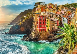 Puzzle TREFL Premium Plus Photo Odyssey: Riomaggiore, Italia – 1000 pezzi