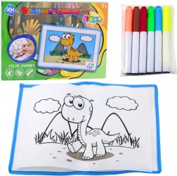 Lavagna magica da pittura DIY con pennarelli lavabili