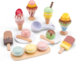 Set di dolcetti di ghiaccio in legno per bambini