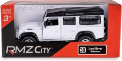 modello in metallo land rover defender 110 1:35 bianco – rmz city