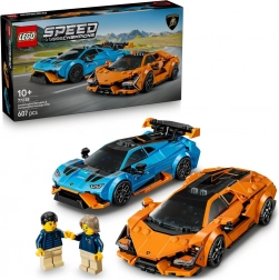 LEGO Speed Champions Lamborghini Revuelto e Huracán STO – set doppio di auto da corsa