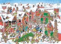 Puzzle JUMBO Santova Vesnička 5000 Pezzi