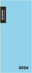 Agenda mensile blu PASTELINI