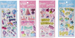 Adesivi decorativi con glitter 22x9,5 cm