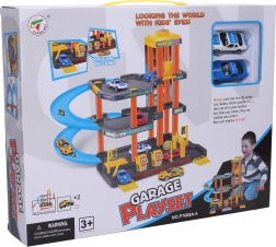 Garage in plastica con ascensore e 2 auto