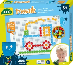 Mosaico a funghetti Lena per bambini – 100 pz