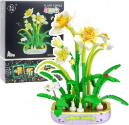 Costruisci Fiore Narciso Giallo-bianco 623 pcs