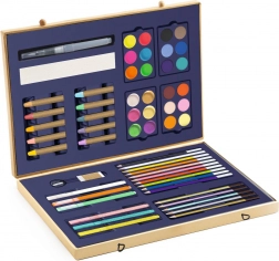 Valigia artistica scintillante