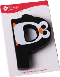 Classico World lettera in legno P