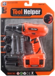 Trapano a batteria per bambini con set di accessori