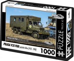 Puzzle Auto Retrò - Praga V3S PAD officina mobile (1953 - 1990) 1000 pezzi