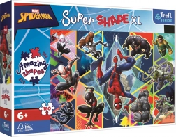 Puzzle 160 pezzi XL Super Shape – unisciti a Spider‑Man