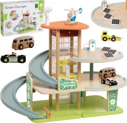 Garage in legno a tre livelli Classic World zona ecologica