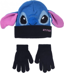 Cappello e guanti per bambini Lilo e Stitch