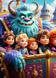 Puzzle Bluebird Verso l'avventura 104 pezzi