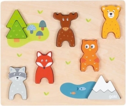 GOKI puzzle in legno Animali