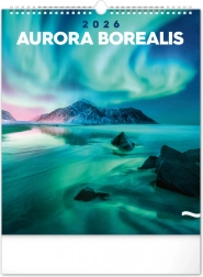 Calendario da parete Aurora Boreale 2026