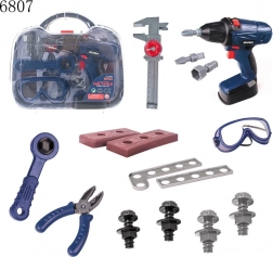 Valigetta degli attrezzi per bambini con suoni e luci