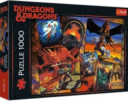 Puzzle 1000 pezzi primi Dungeons and Dragons Trefl