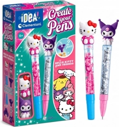 Clementoni Idea Mini fabbrica di penne a sfera Hello Kitty e amici