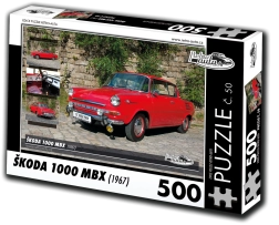 Puzzle RETRO-AUTA Škoda 1000 MBX 500 pezzi
