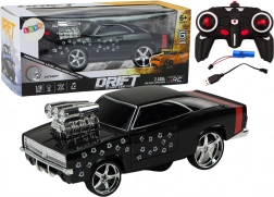 Auto radiocomandato 1:18 Drift 360 Luci Suoni Nero