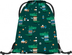 sacca prescolare baagl coccodrillo