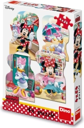 Puzzle Minnie e Daisy Estate 4x54 pezzi
