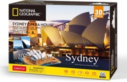 Puzzle 3D NATIONAL GEOGRAPHIC Sydney, 86 pezzi